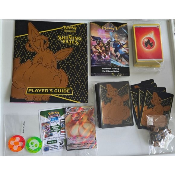 Pokemon Shining Fates Elite Trainer Eevee Box w/Sleeve & Promo Card - Picture 1 of 3